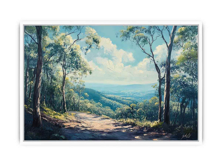 Mount Lofty Framed Print