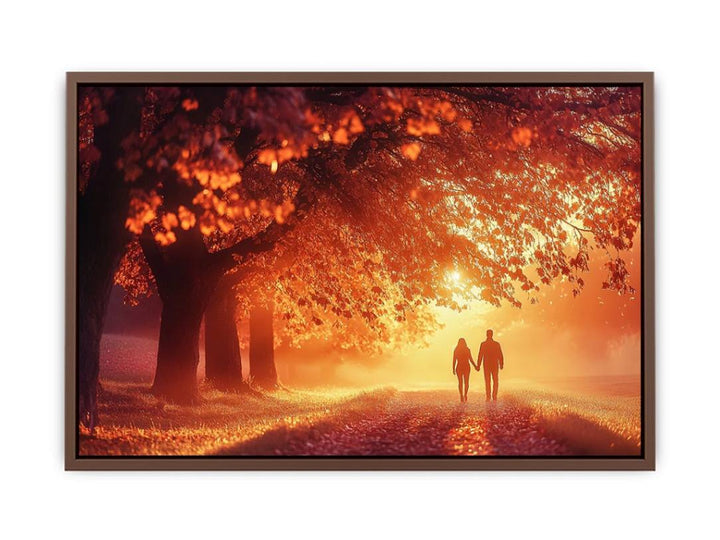 Golden Ember Symphony  Poster