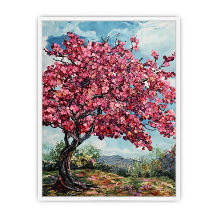 Dance Of The Maple Leaves Framed Print
