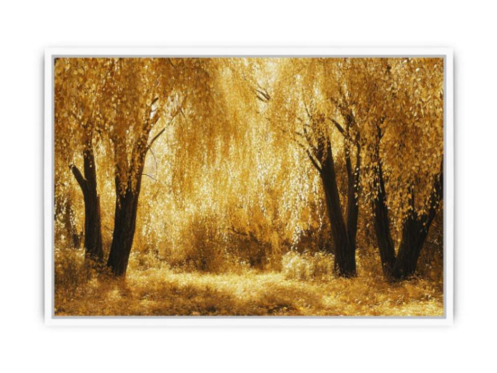 Autumn Gold Framed Print