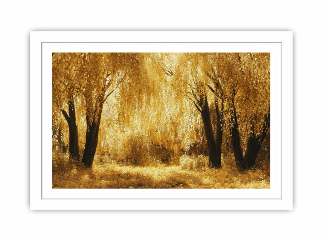 Autumn Gold Streched canvas