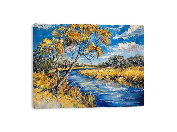 Darling River Canvas Print