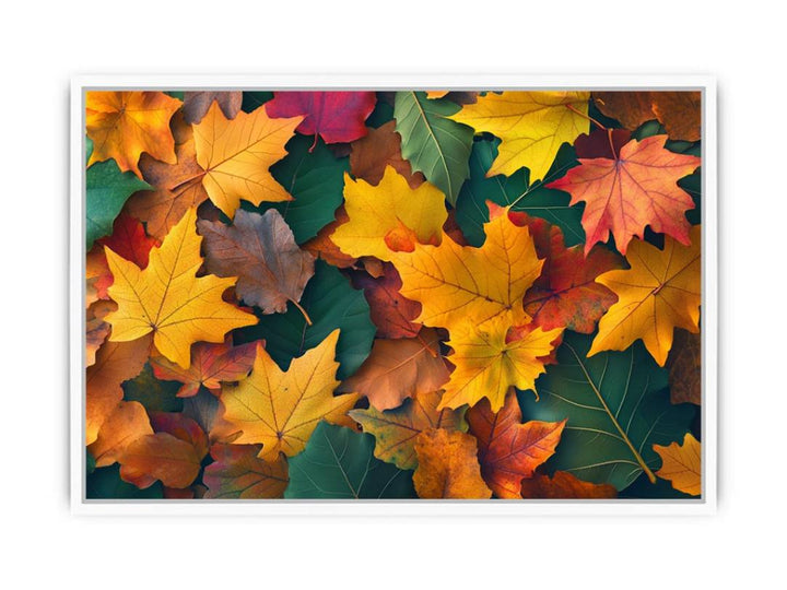 Autum leaves III Framed Print