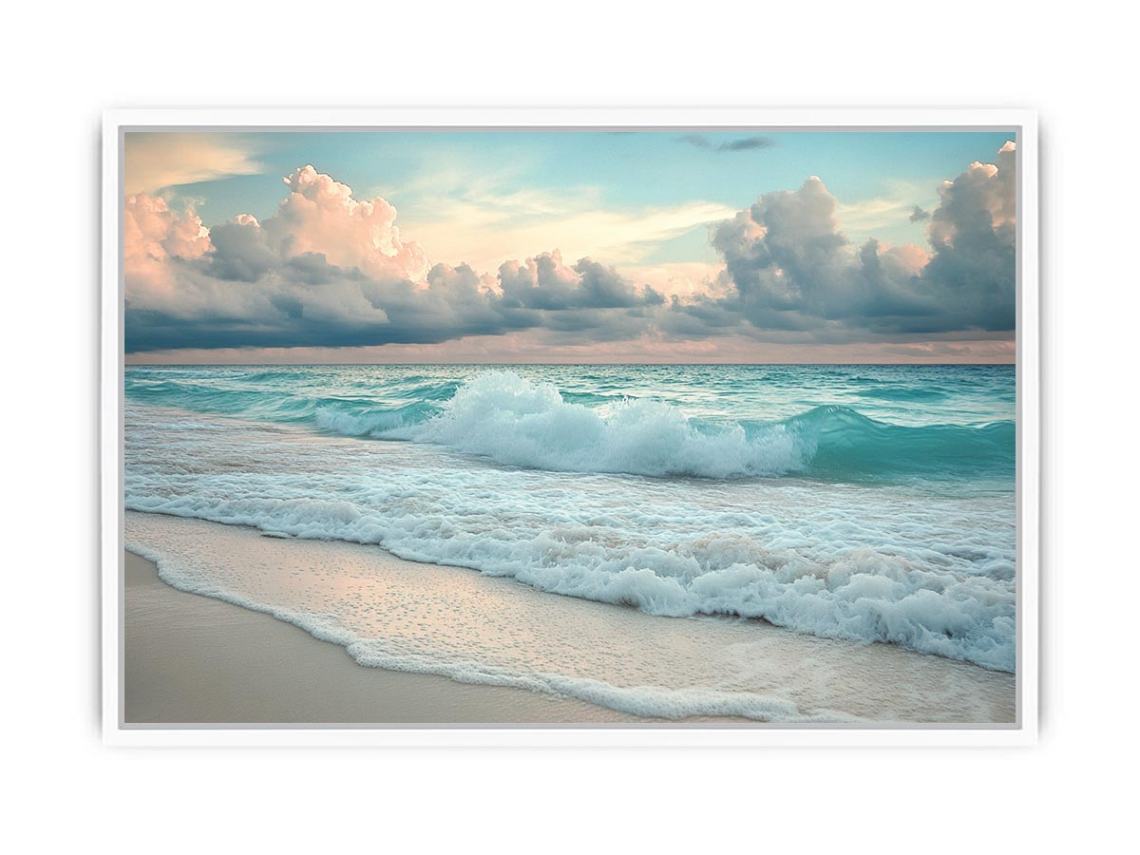 Tides Of Serenity Framed Print