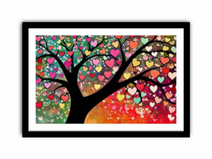 Heartstrings Of  Autumn  Art Print