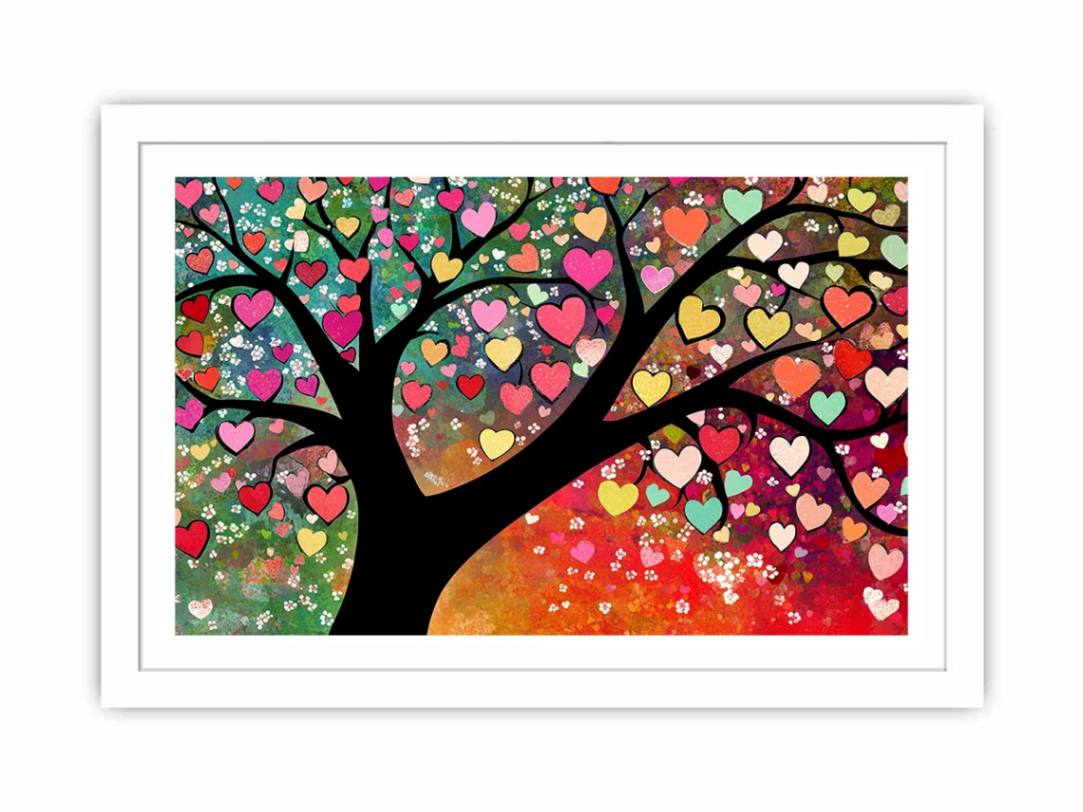 Heartstrings Of  Autumn Streched canvas