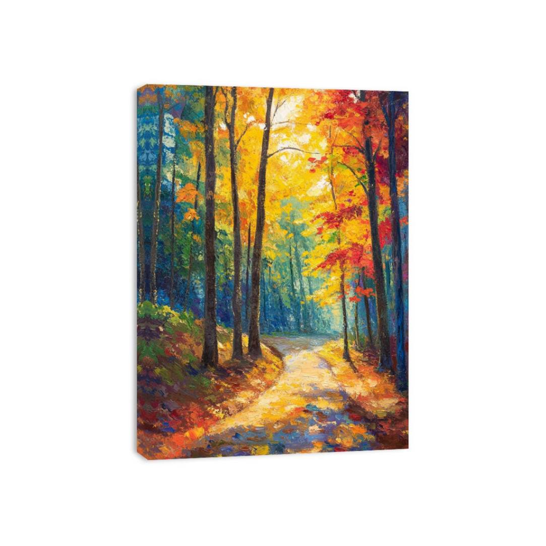 Embrace Of The Seasons Canvas Print