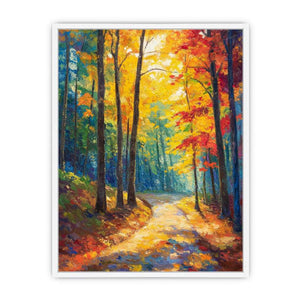 Embrace Of The Seasons Framed Print
