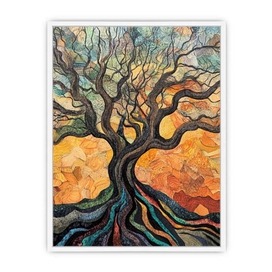 Golden Guardian Framed Print