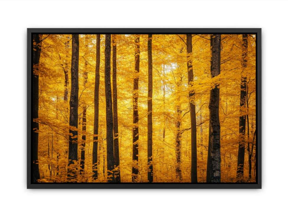 Flames Of Fall  Painting