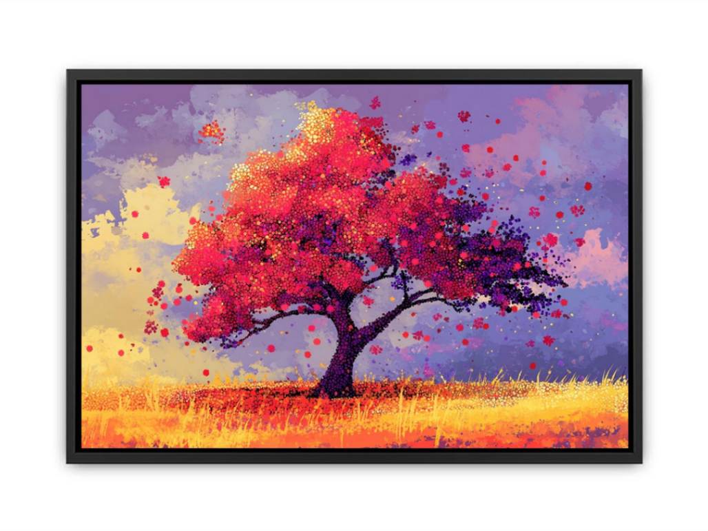 Red Tree  Painting