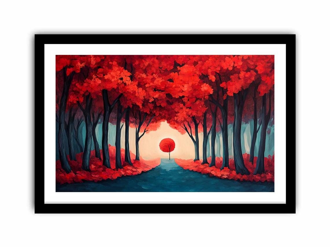 Fireborn Majesty  Art Print