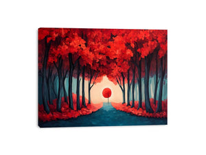 Fireborn Majesty Canvas Print