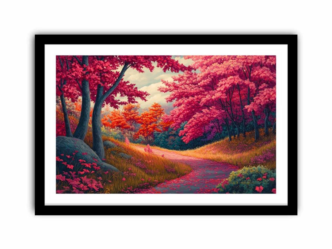 Autumn’s Flame  Art Print