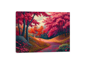 Autumn’s Flame Canvas Print