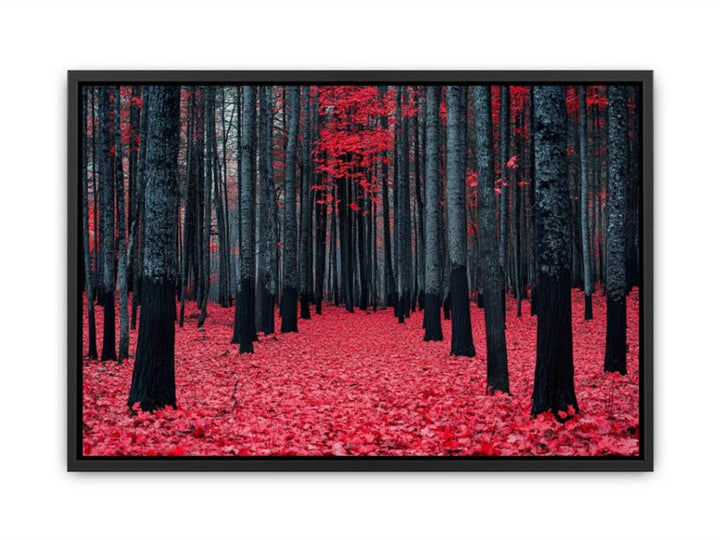 Red Maple Forest  Painting