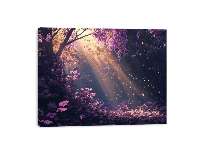 Luminous Glimmer Canvas Print