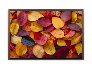 Vibrant Autumn Leaves  Poster