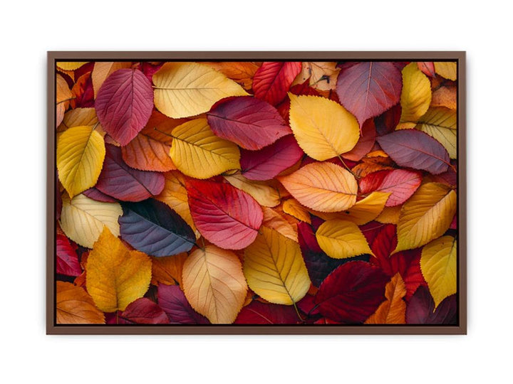 Vibrant Autumn Leaves  Poster