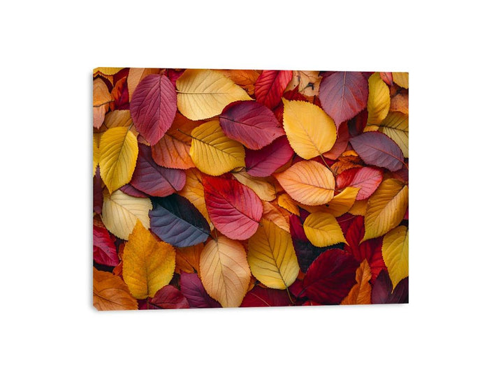 Vibrant Autumn Leaves Canvas Print