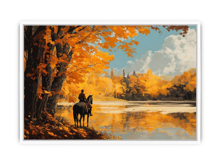 Horseman Framed Print