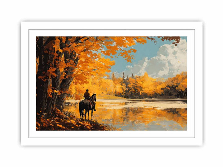 Horseman Streched canvas