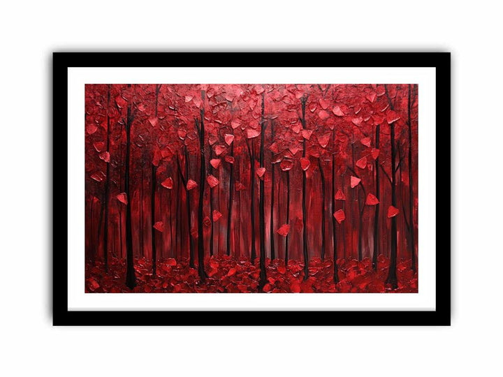 The Fiery Thicket  Art Print