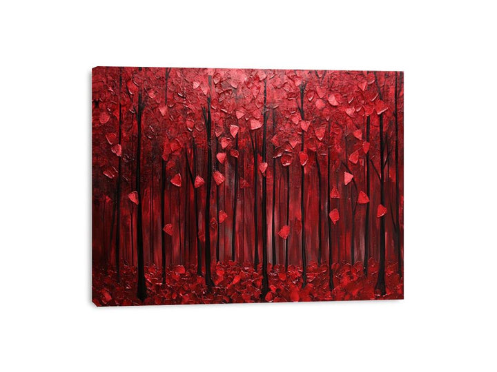 The Fiery Thicket Canvas Print