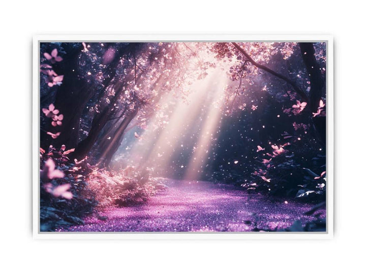 Radiant Beam Framed Print