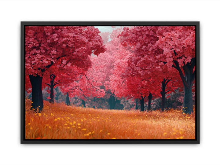 Crimson Crown Of Fall  Painting
