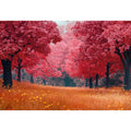 Crimson Crown Of Fall