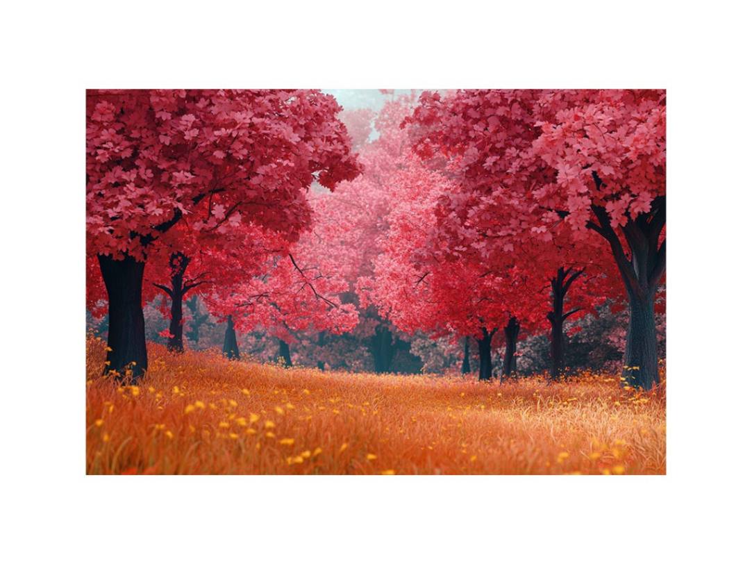 Crimson Crown Of Fall