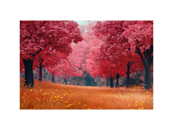 Crimson Crown Of Fall