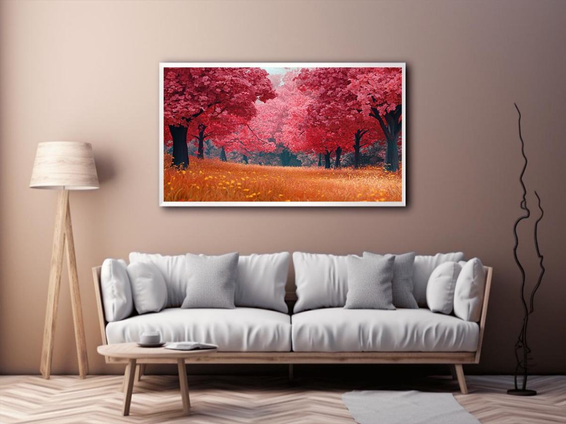 Crimson Crown Of Fall 