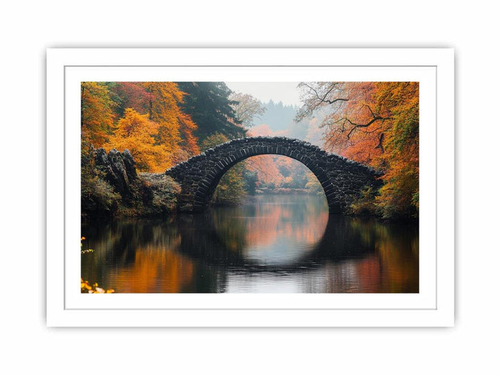 Rakotz Bridge Streched canvas