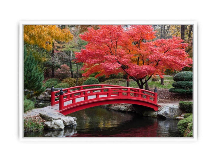 Vibrant Maple Framed Print