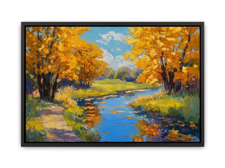 Autumn’s Enchanted Depths  Painting
