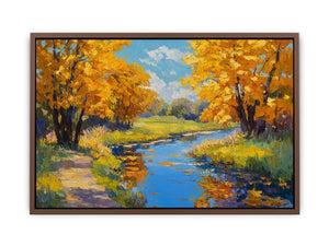 Autumn’s Enchanted Depths  Poster