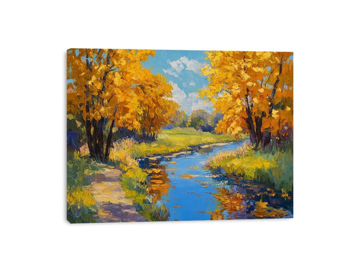 Autumn’s Enchanted Depths Canvas Print