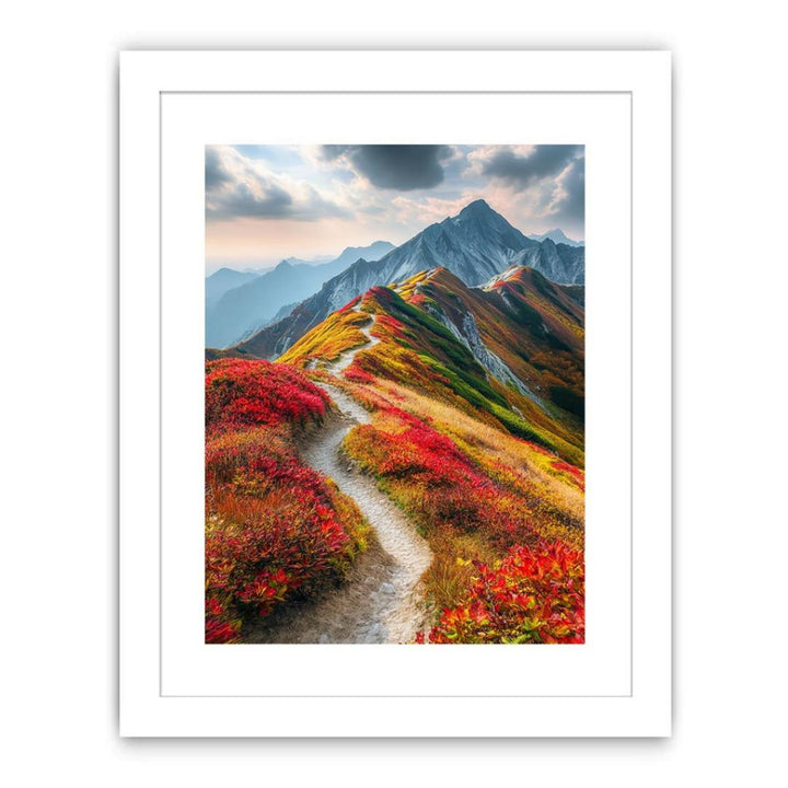Crimson Wilderness Streched canvas