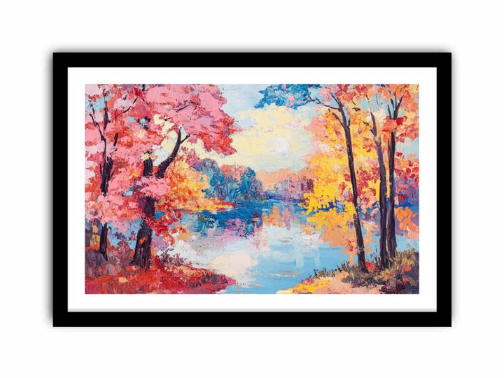Scarlet Veil  Art Print
