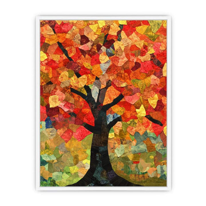 Emberwood Realm Framed Print