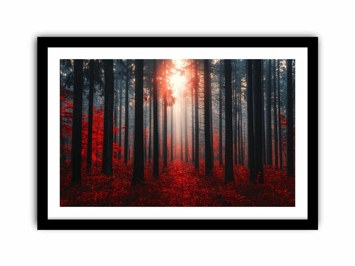 Autumns  Depths  Art Print