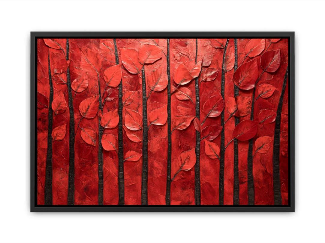 Red Leaves   Painting