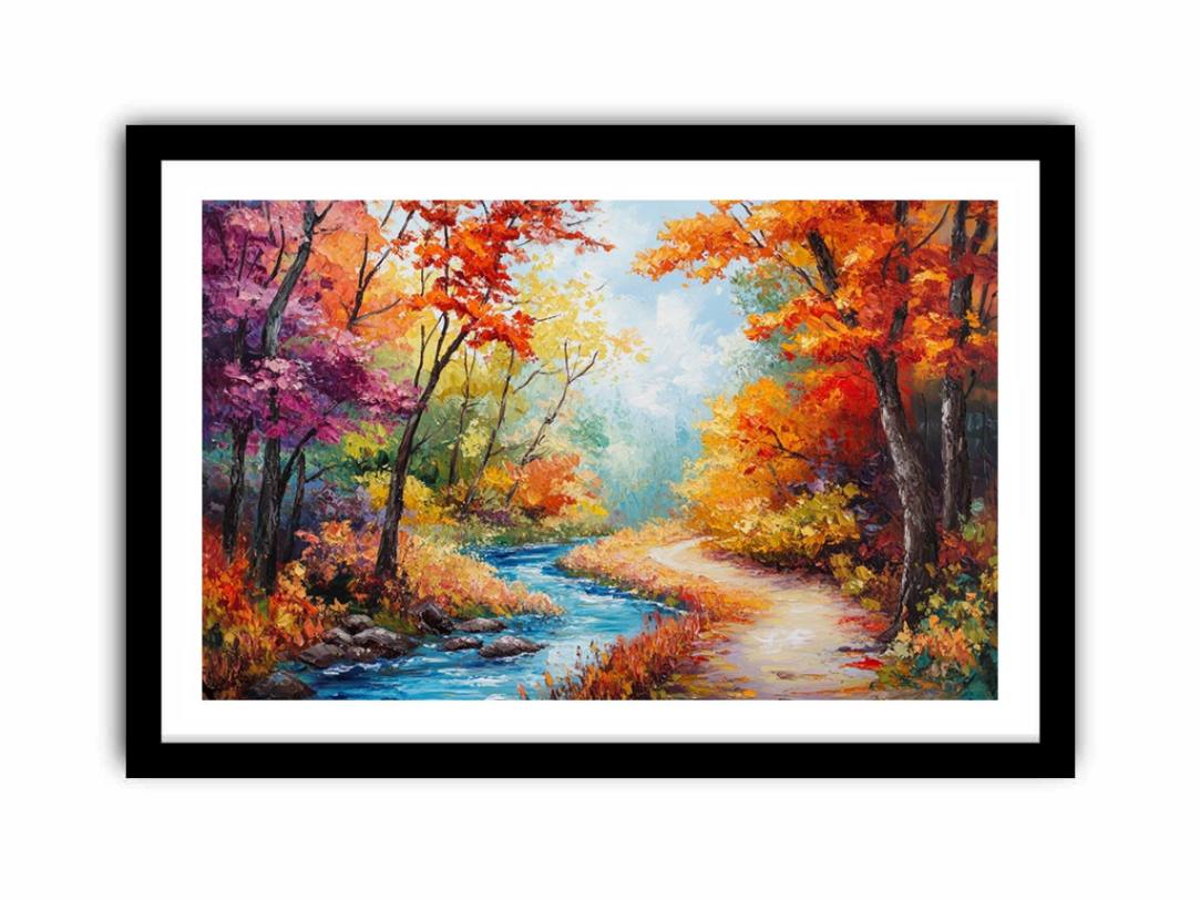 The Harvest Glow  Art Print