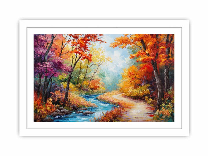 The Harvest Glow Streched canvas