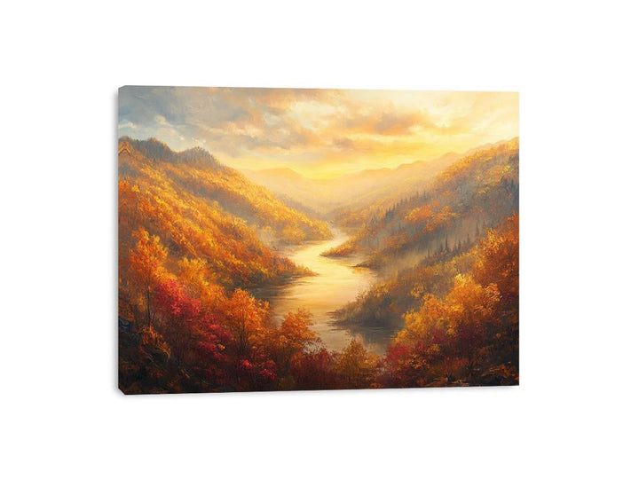 Autumn's Embrace Canvas Print