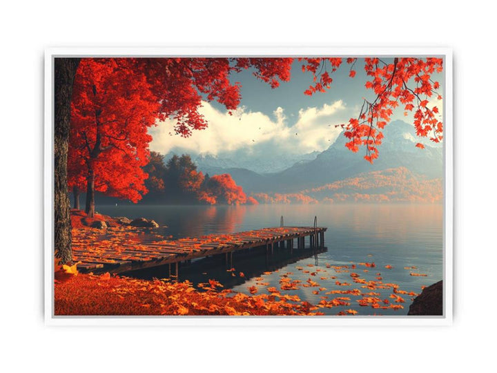 Autumn Whispers Of The Wind Framed Print