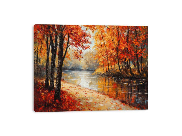 Autumn’s Eternal Glow Canvas Print