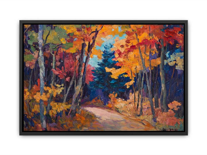 Crimson Autumn Dreams  Painting